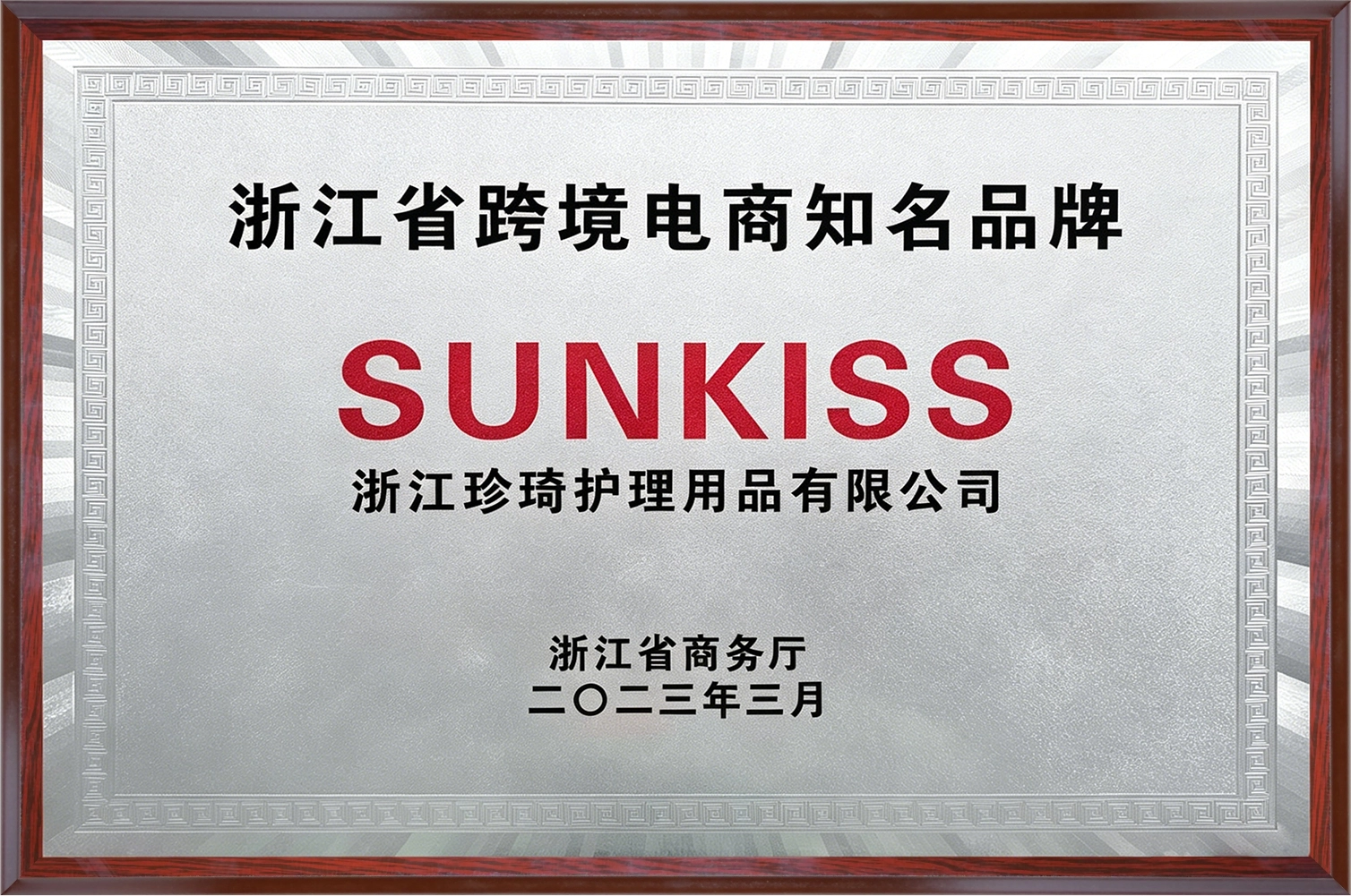 Zhejiang Province Cross-border E-commerce Famous Brand